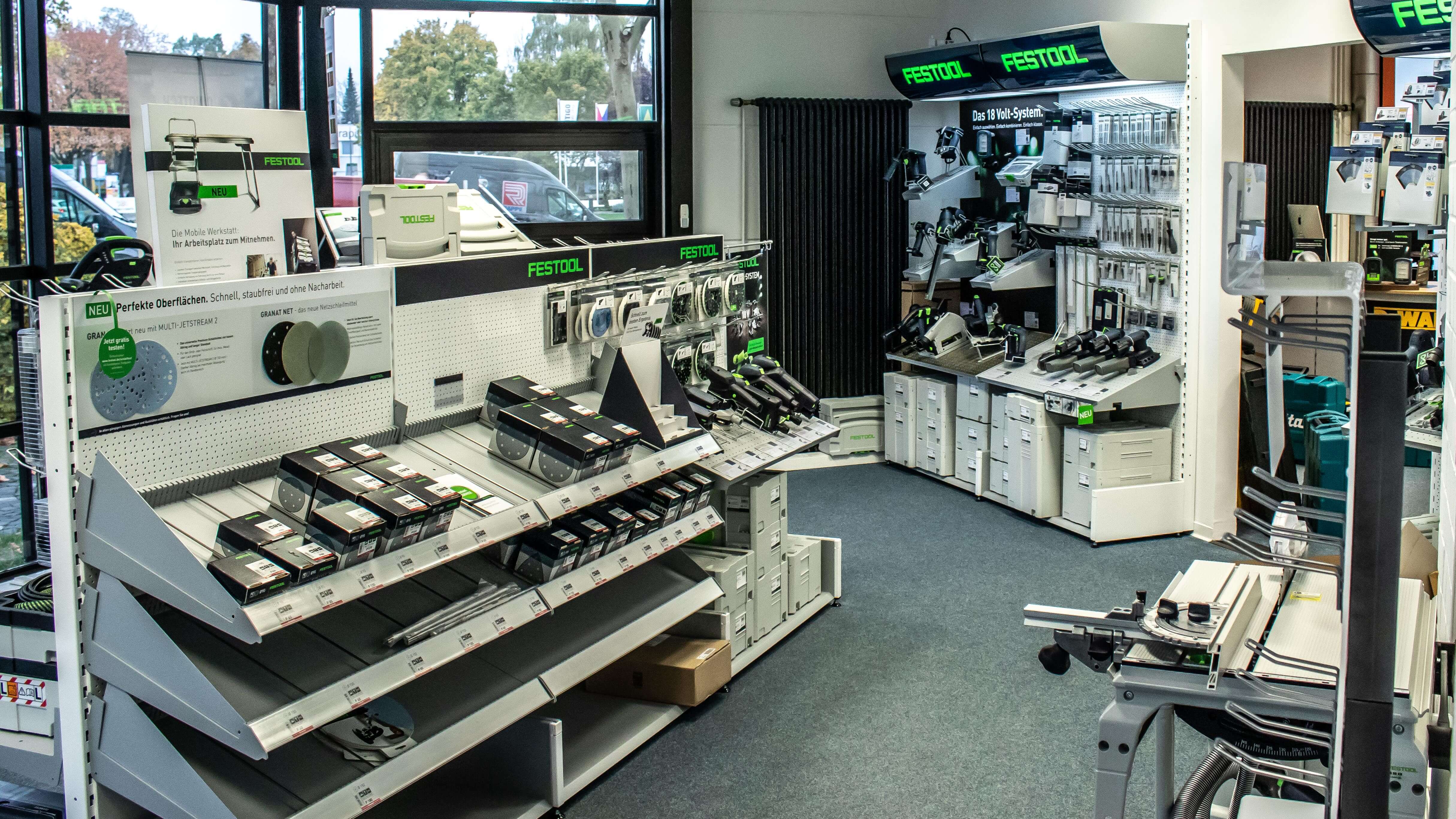 Dinotech Baumarkt Ladengeschäft