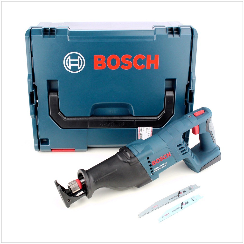 Bosch GSA 18 V-LI Professional 18 V Akku Säbelsäge Solo in L-Boxx ...
